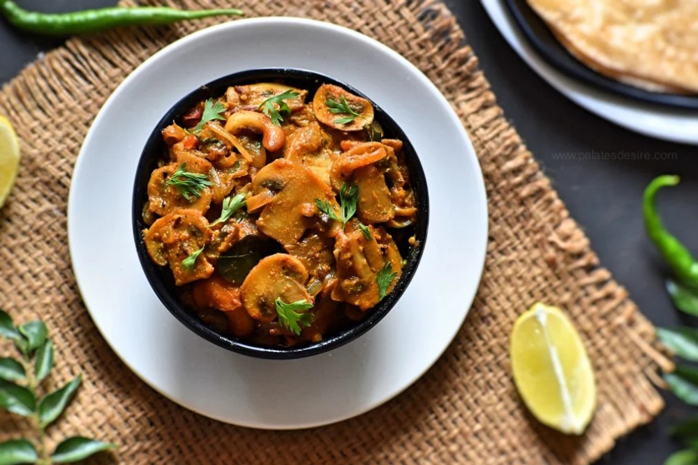 Mushroom Masala